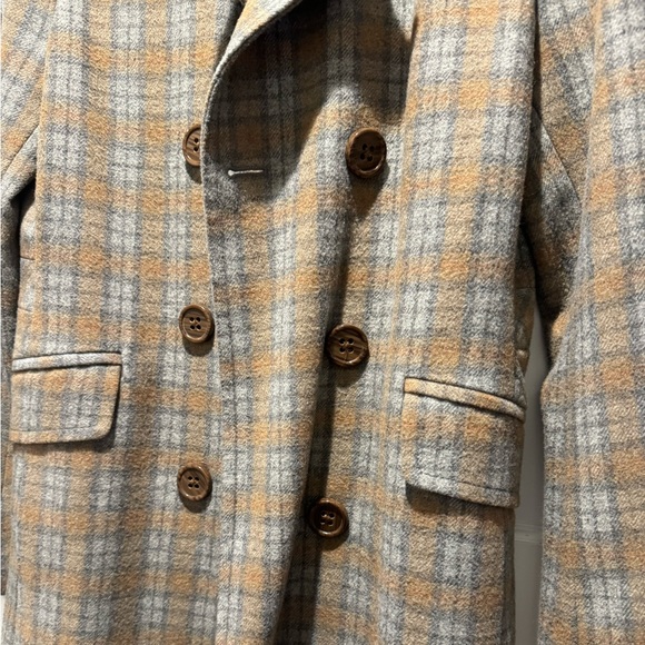 Banana Republic double breasted wool pea coat - Picture 3 of 6